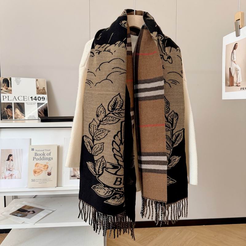 Burberry Scarf 65X200cm 100%羊羔 E101316